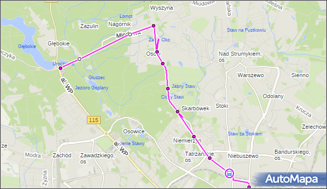 Rozkład jazdy autobusu 51 na przystanku Krasińskiego Wiadukt 21. ZDiTM Szczecin na mapie Targeo