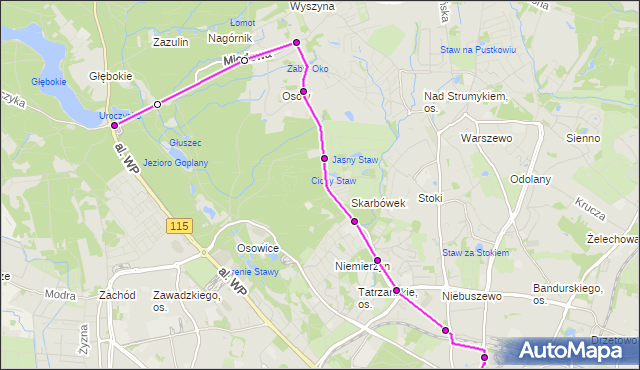 Rozkład jazdy autobusu 51 na przystanku Junacka nż 12. ZDiTM Szczecin na mapie Targeo