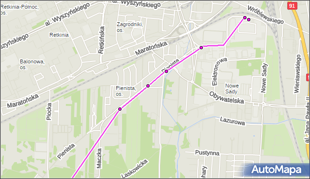 Rozkład jazdy autobusu 55 na przystanku Nowe Sady - ROD Olimpijka NŻ. MPKLodz na mapie Targeo