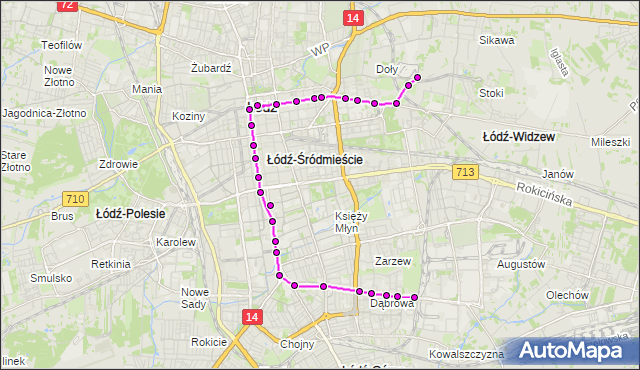 Rozkład jazdy tramwaju 2 na przystanku Pomorska - Konstytucyjna. MPKLodz na mapie Targeo