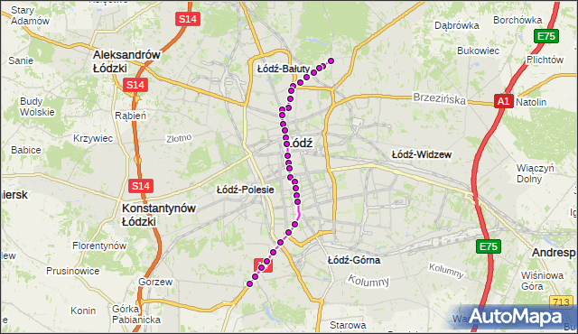 Rozkład jazdy tramwaju 3 na przystanku Piotrkowska - pl. Niepodległości. MPKLodz na mapie Targeo