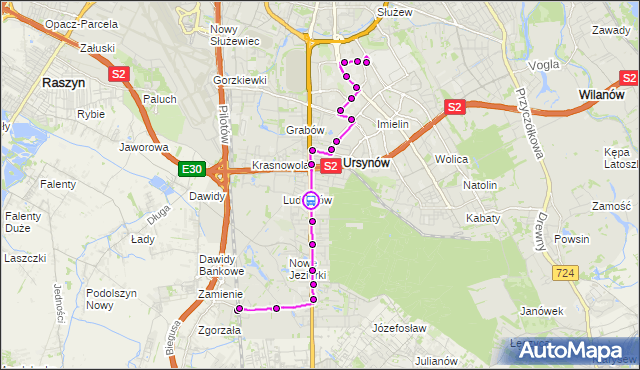 Rozkład jazdy autobusu 209 na przystanku Bogatki 02. ZTM Warszawa na mapie Targeo