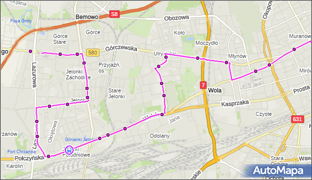 Rozkład jazdy autobusu N42 na przystanku Tkaczy 02. ZTM Warszawa na mapie Targeo