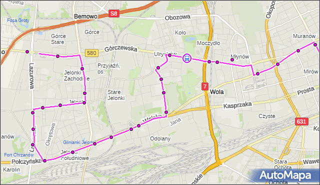 Rozkład jazdy autobusu N42 na przystanku Park Moczydło 01. ZTM Warszawa na mapie Targeo
