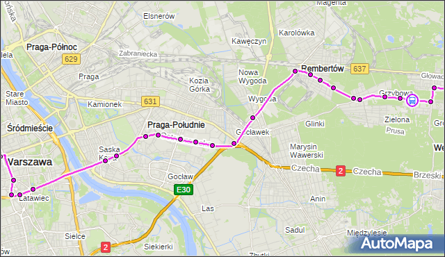 Rozkład jazdy autobusu 514 na przystanku Rejtana 01. ZTM Warszawa na mapie Targeo