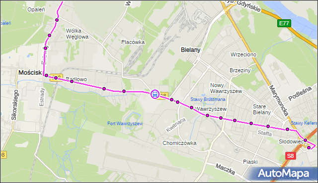 Rozkład jazdy autobusu 110 na przystanku Tytułowa 02. ZTM Warszawa na mapie Targeo