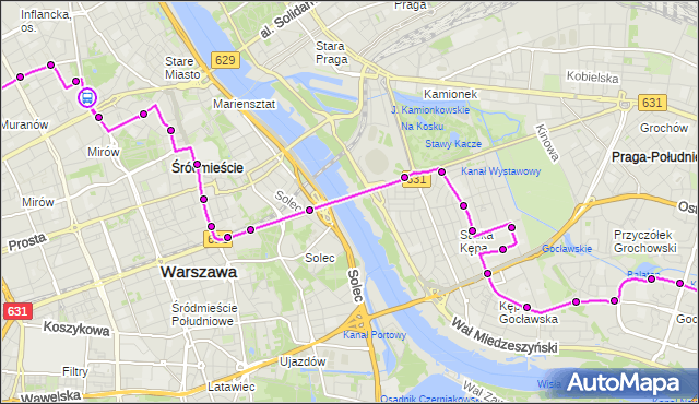 Rozkład jazdy autobusu 111 na przystanku Metro Ratusz-Arsenał 02. ZTM Warszawa na mapie Targeo