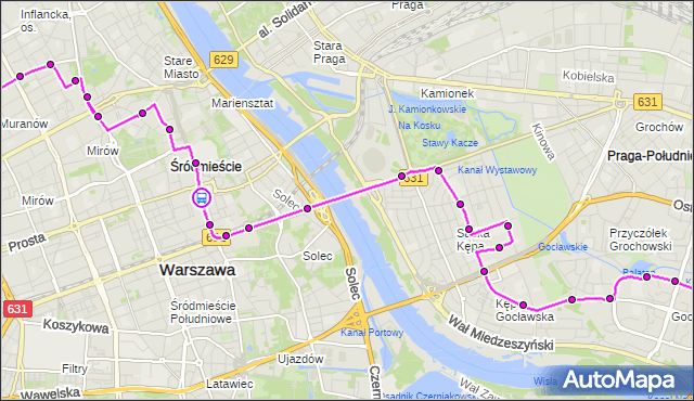 Rozkład jazdy autobusu 111 na przystanku Ordynacka 02. ZTM Warszawa na mapie Targeo
