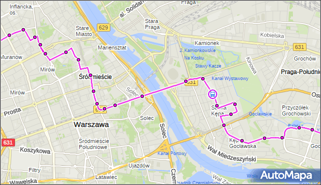Rozkład jazdy autobusu 111 na przystanku Walecznych 02. ZTM Warszawa na mapie Targeo