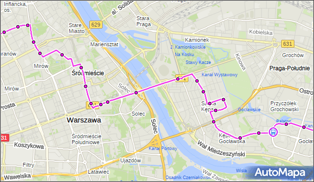Rozkład jazdy autobusu 111 na przystanku Abrahama 03. ZTM Warszawa na mapie Targeo