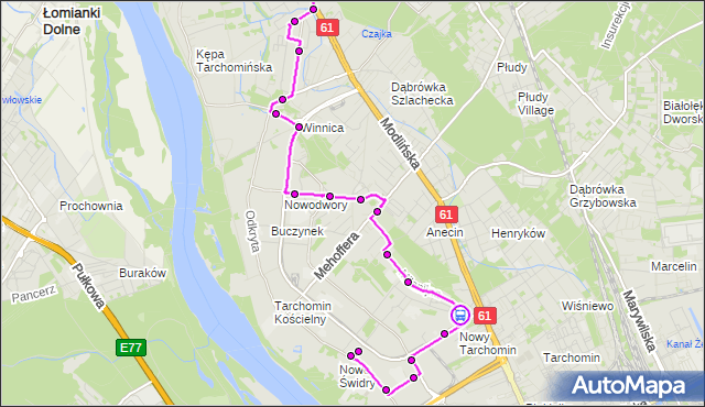 Rozkład jazdy autobusu 211 na przystanku Ceramiczna 01. ZTM Warszawa na mapie Targeo