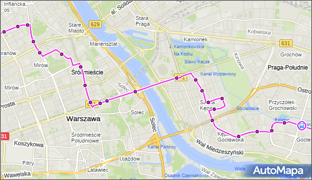 Rozkład jazdy autobusu 111 na przystanku Umińskiego 03. ZTM Warszawa na mapie Targeo