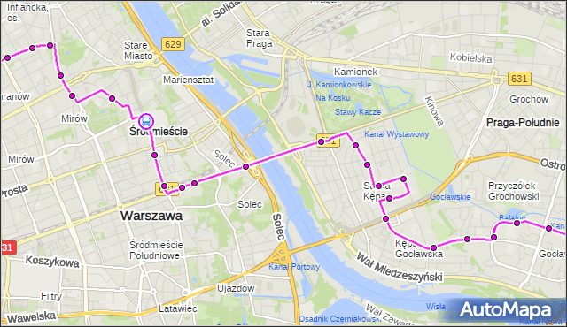 Rozkład jazdy autobusu 111 na przystanku Uniwersytet 01. ZTM Warszawa na mapie Targeo