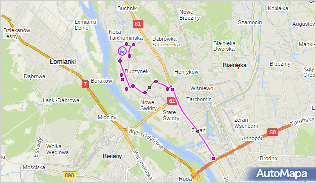 Rozkład jazdy autobusu 516 na przystanku Barei 01. ZTM Warszawa na mapie Targeo