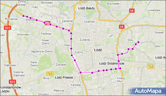 Rozkład jazdy tramwaju 8 na przystanku Narutowicza - Radiostacja. MPKLodz na mapie Targeo