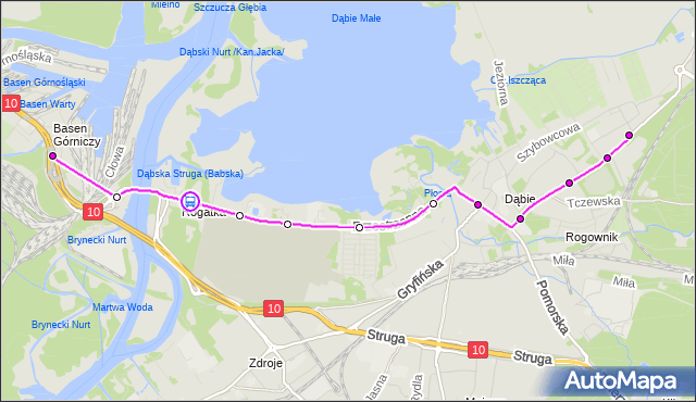 Rozkład jazdy autobusu 56 na przystanku Lotnisko nż 12. ZDiTM Szczecin na mapie Targeo