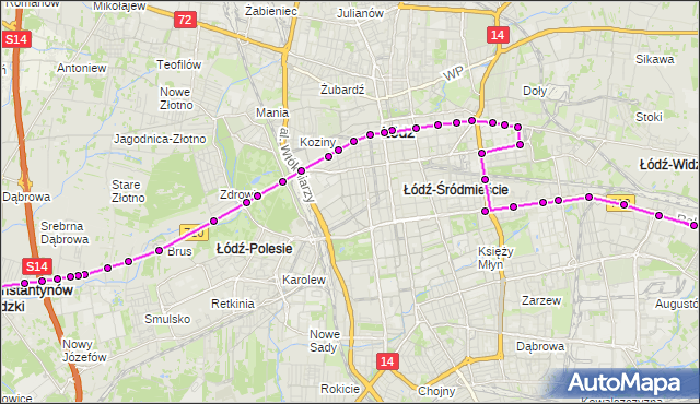Rozkład jazdy tramwaju 9 na przystanku Narutowicza - Matejki (kampus UŁ). MPKLodz na mapie Targeo