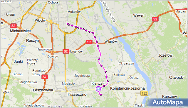 Rozkład jazdy autobusu N50 na przystanku Bydgoska 02. ZTM Warszawa na mapie Targeo