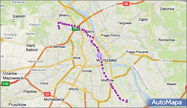 Rozkład jazdy autobusu 116 na przystanku Foksal 02. ZTM Warszawa na mapie Targeo