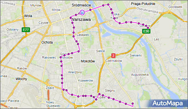 Rozkład jazdy autobusu 117 na przystanku PKP Powiśle 02. ZTM Warszawa na mapie Targeo