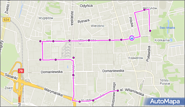 Rozkład jazdy autobusu 218 na przystanku Wielicka 01. ZTM Warszawa na mapie Targeo