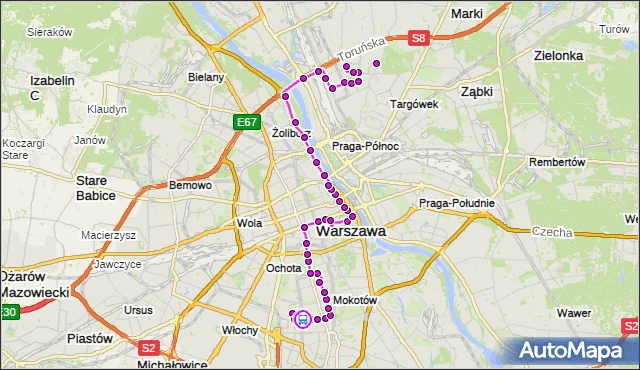 Rozkład jazdy autobusu 118 na przystanku Woronicza 05. ZTM Warszawa na mapie Targeo