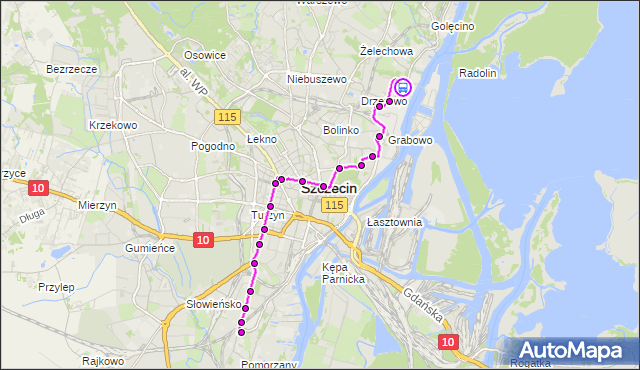 Rozkład jazdy tramwaju 11 na przystanku Ludowa 11. ZDiTM Szczecin na mapie Targeo