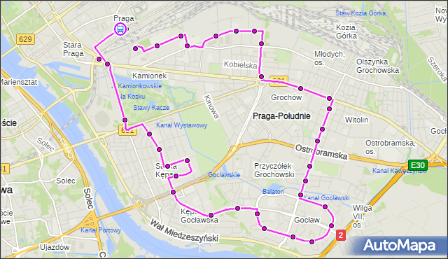 Rozkład jazdy autobusu 123 na przystanku Dw.Wschodni (Kijowska) 11. ZTM Warszawa na mapie Targeo