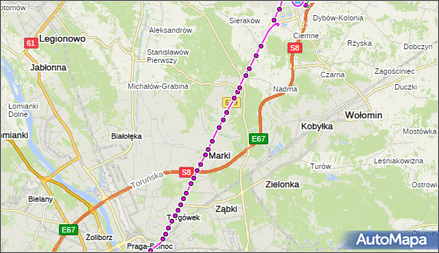 Rozkład jazdy autobusu 738 na przystanku Korczaka 02. ZTM Warszawa na mapie Targeo