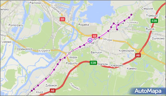 Rozkład jazdy autobusu 64 na przystanku Rondo Ułanów Podolskich 21. ZDiTM Szczecin na mapie Targeo