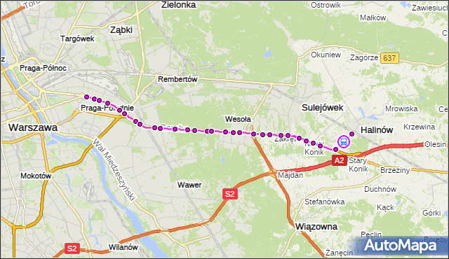 Rozkład jazdy autobusu 704 na przystanku Wierzbowa 02. ZTM Warszawa na mapie Targeo