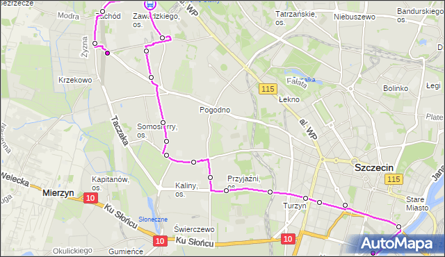 Rozkład jazdy autobusu 521 na przystanku Zawadzkiego 12. ZDiTM Szczecin na mapie Targeo