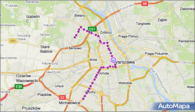 Rozkład jazdy tramwaju 35 na przystanku Centrum 08. ZTM Warszawa na mapie Targeo