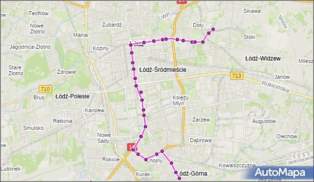 Rozkład jazdy tramwaju 16 na przystanku pl. Wolności. MPKLodz na mapie Targeo