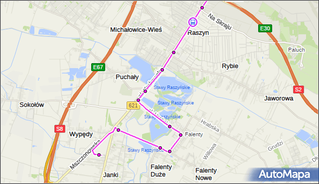Rozkład jazdy autobusu 706 na przystanku Młyn 01. ZTM Warszawa na mapie Targeo