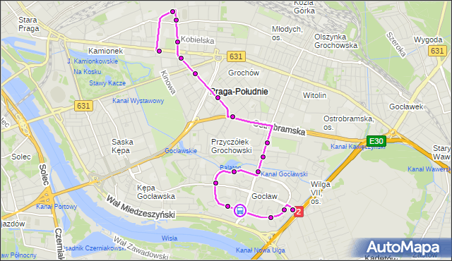 Rozkład jazdy autobusu 311 na przystanku Meissnera 03. ZTM Warszawa na mapie Targeo