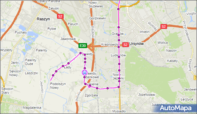 Rozkład jazdy autobusu 809 na przystanku Miklaszewskiego 02. ZTM Warszawa na mapie Targeo