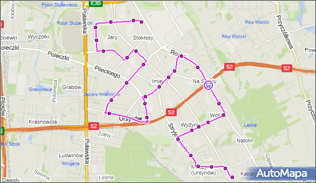 Rozkład jazdy autobusu 179 na przystanku Płaskowickiej 01. ZTM Warszawa na mapie Targeo