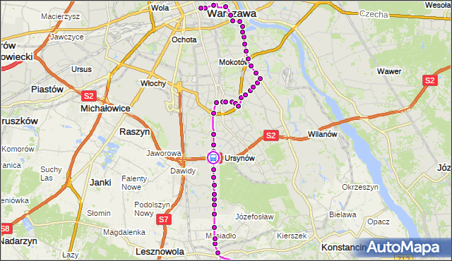 Rozkład jazdy autobusu N83 na przystanku Żołny 02. ZTM Warszawa na mapie Targeo