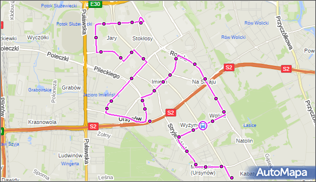 Rozkład jazdy autobusu 179 na przystanku Metro Natolin 01. ZTM Warszawa na mapie Targeo