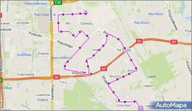 Rozkład jazdy autobusu 179 na przystanku os.Kabaty 02. ZTM Warszawa na mapie Targeo