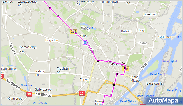 Rozkład jazdy tramwaju 1 na przystanku Piotra Skargi 22. ZDiTM Szczecin na mapie Targeo