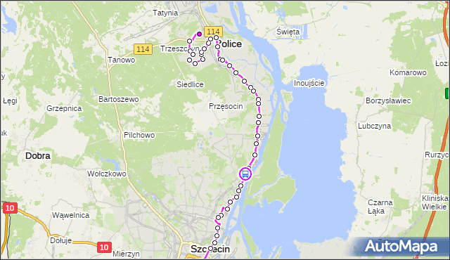 Rozkład jazdy autobusu 526 na przystanku Lipowa 11. ZDiTM Szczecin na mapie Targeo