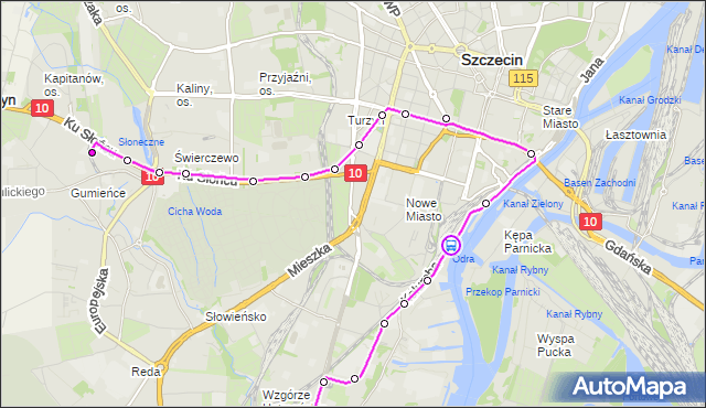 Rozkład jazdy autobusu 528 na przystanku Kolumba 12. ZDiTM Szczecin na mapie Targeo