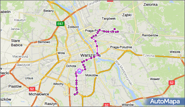 Rozkład jazdy autobusu 138 na przystanku Madalińskiego 03. ZTM Warszawa na mapie Targeo