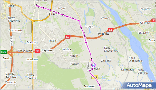 Rozkład jazdy autobusu 139 na przystanku Rosochata 02. ZTM Warszawa na mapie Targeo