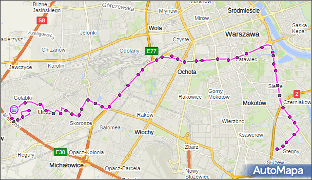 Rozkład jazdy autobusu 187 na przystanku Władysława Hermana 01. ZTM Warszawa na mapie Targeo