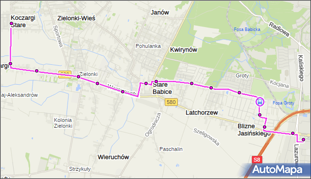 Rozkład jazdy autobusu 714 na przystanku Fortowa 02. ZTM Warszawa na mapie Targeo