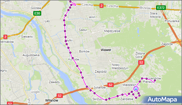 Rozkład jazdy autobusu 142 na przystanku Czekanowska 01. ZTM Warszawa na mapie Targeo