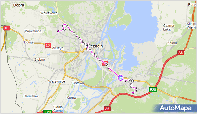 Rozkład jazdy autobusu 531 na przystanku Hangarowa nż 14. ZDiTM Szczecin na mapie Targeo